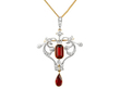 Antique Garnet Pendant