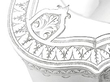 large tea caddy in sterling silver