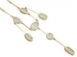 Antique Moonstone Necklace in Yellow Gold