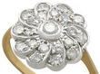 Vintage Diamond Cluster Ring