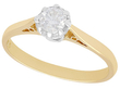 18k Yellow Gold Solitaire Engagement Ring