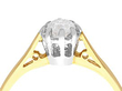 18k Yellow Gold Solitaire Engagement Ring