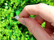 Claw Set Engagement Ring in Yellow Gold Outside