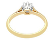 Claw Set Engagement Ring in Yellow Gold for Sale