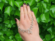 antique diamond bow necklace
