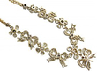 back of diamond bow necklace