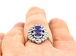Wearing Antique Diamond Cluster Ring