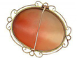 Shell Cameo Brooch