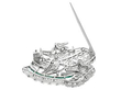 Antique Ship Brooch