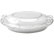 Silver EntrÃ©e Dish in 925 Sterling Standard