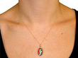 Antique French Pendant wearing