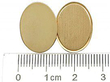 Gold Cufflinks with Ruler
