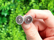 Gold Mother of Pearl Cufflinks