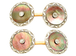 Gold & Mother of Pearl Cufflinks