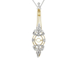 Diamond and Pearl Pendant 