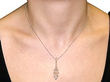 Diamond and Pearl Pendant Wearing