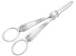 Grape Shears Sterling Silver