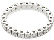 Vintage 18 ct White Gold Full Eternity Ring