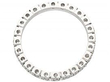 Vintage 18 ct White Gold Full Eternity Ring