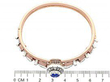 Blue Sapphire Bangle