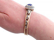 Blue Sapphire Bangle