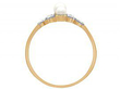 Antique 18k Gold Seed Pearl Ring