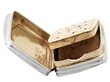 Sterling Silver Vinaigrette Open Side On