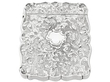 Castle Top Silver Card Case Antique