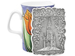 Castle Top Silver Card Case Antique