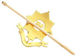 Military Brooch Reverse