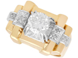 French Diamond Ring