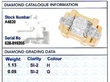 French Diamond Ring grading card