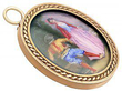 antique miniature pendant