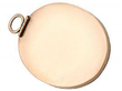 antique miniature pendant underside