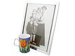 silver photograph frame