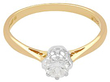 Vintage 0.4 Carat Diamond Ring
