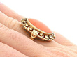 1930s Antique Coral Ring Wearing