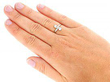 1920s Diamond Ring Wearing
