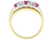 Vintage Ruby and Diamond Ring 