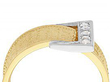 Diamond Buckle Ring Vintage 