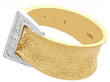 Vintage Diamond Buckle Ring