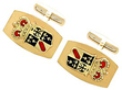 Vintage Gold & Enamel Cufflinks