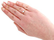 1910s Engagement Ring Wearing