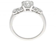 Vintage Diamond and Platinum Engagement Ring