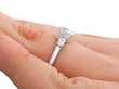 Vintage Diamond and Platinum Engagement Ring