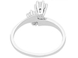 Diamond Twist Ring Gold