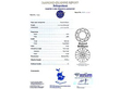 Diamond Twist Ring White Gold Certificate
