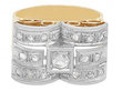 1940s Art Deco diamond ring in gold