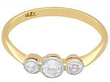 Antique Diamond Trilogy Ring