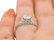 Wearing a 1940s Engagement Ring